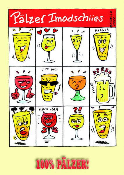 Pälzer Imodschiies Postkarte - Palz Shop
