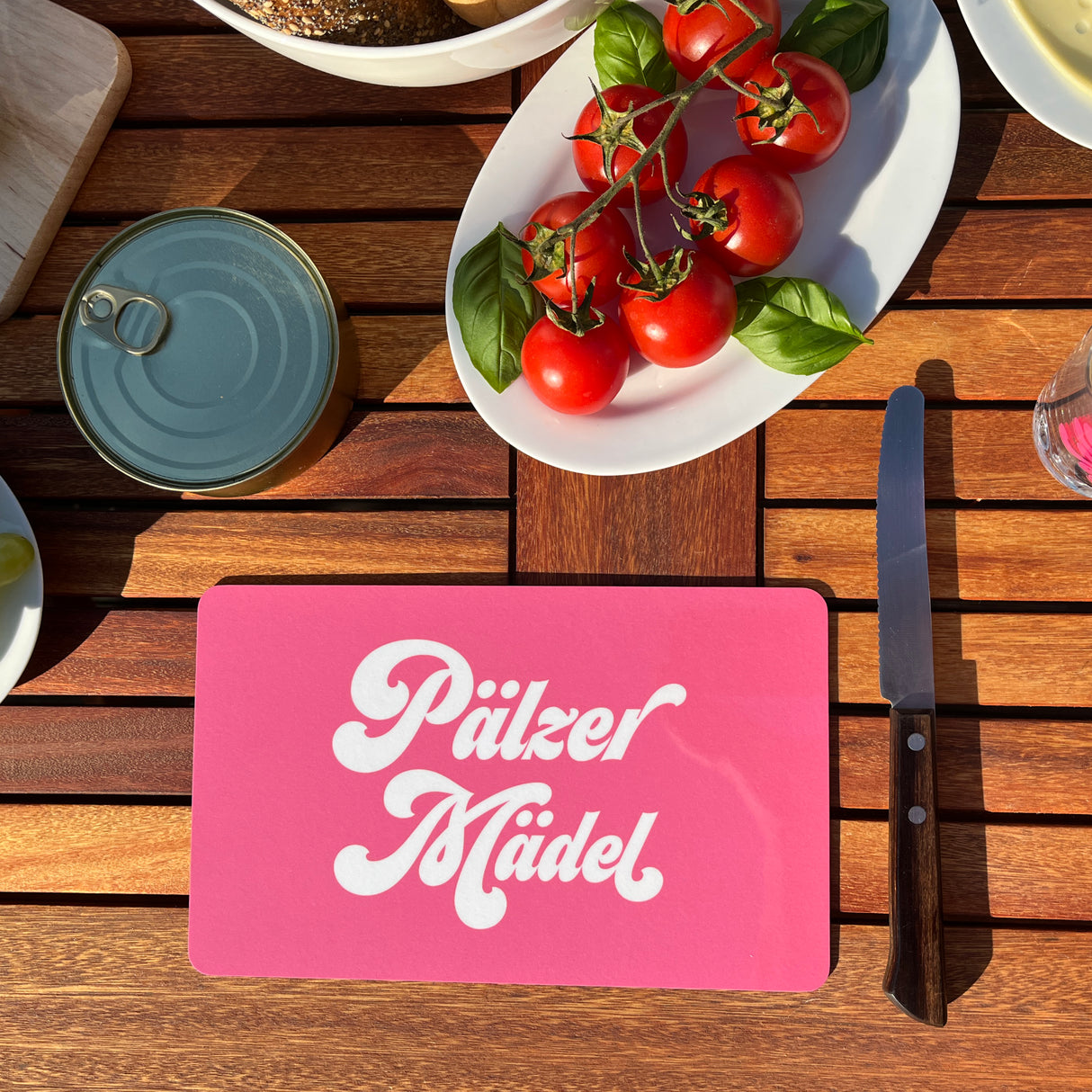 Pälzer Mädel Frühstücksbrettchen, Pfalz Vesperbrett