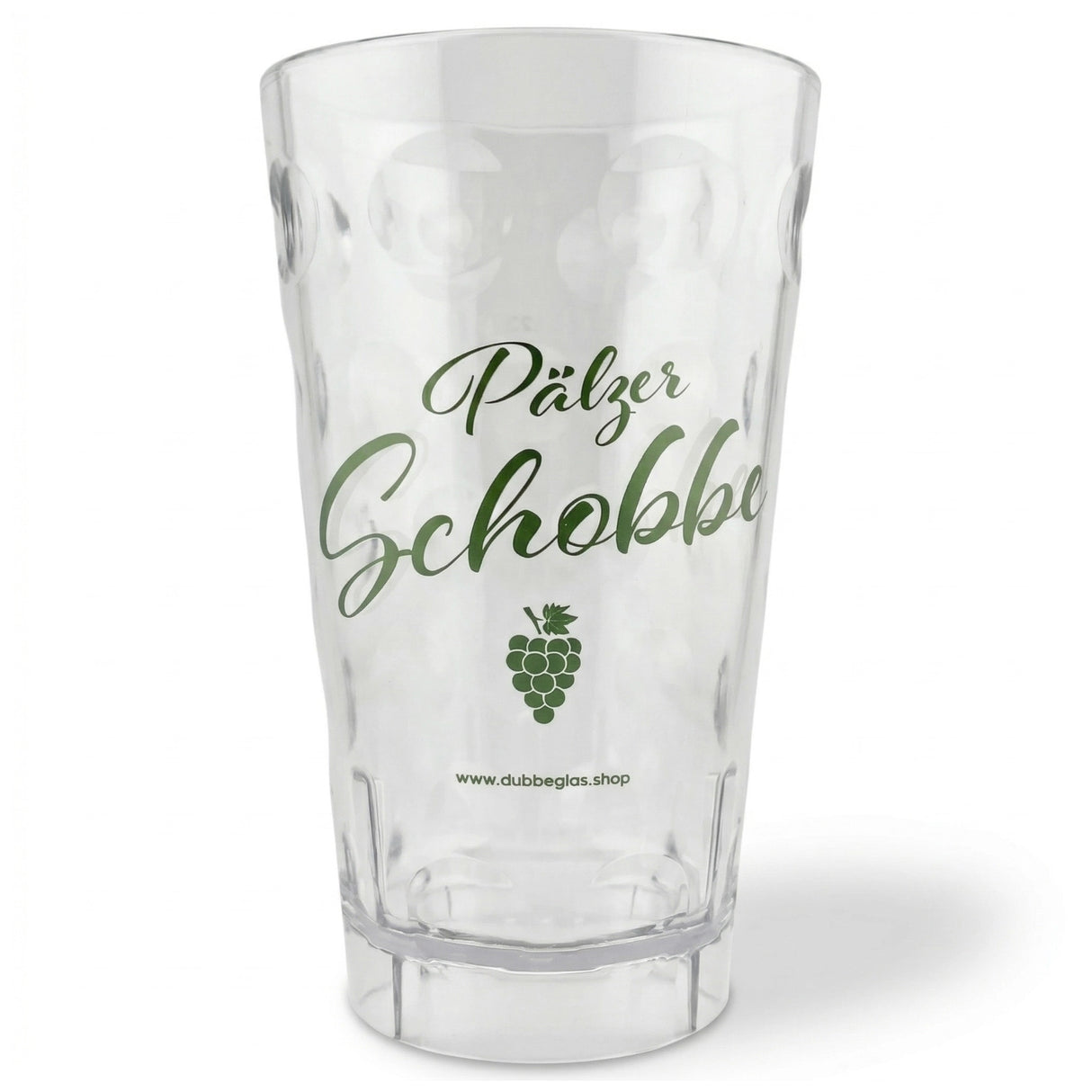 Pälzer Schobbe Dubbebecher 0,5 Liter (Aufdruck grün)