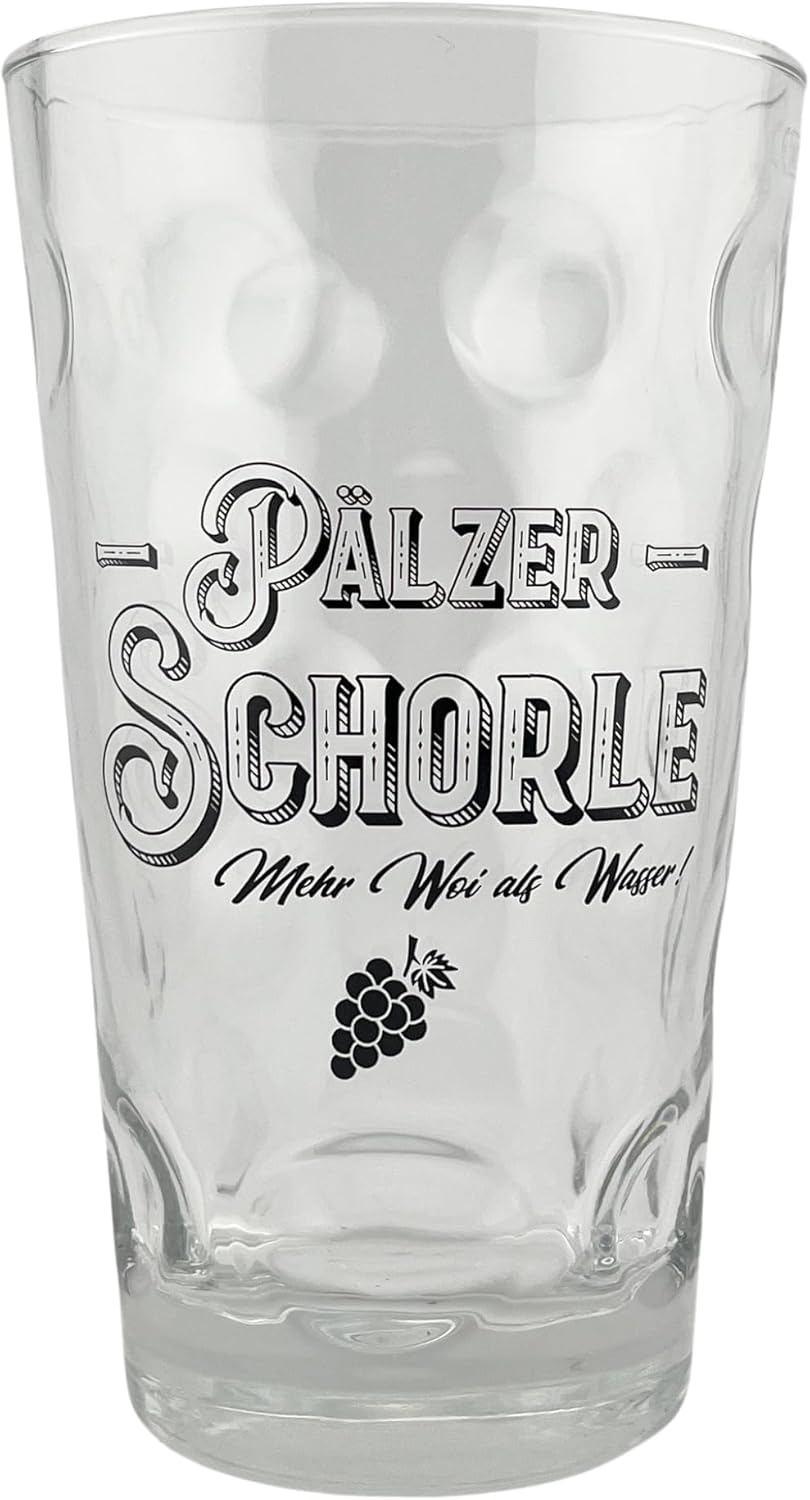 Pälzer Schorle - Mehr Woi als Wasser! Dubbeglas 0,5 L
