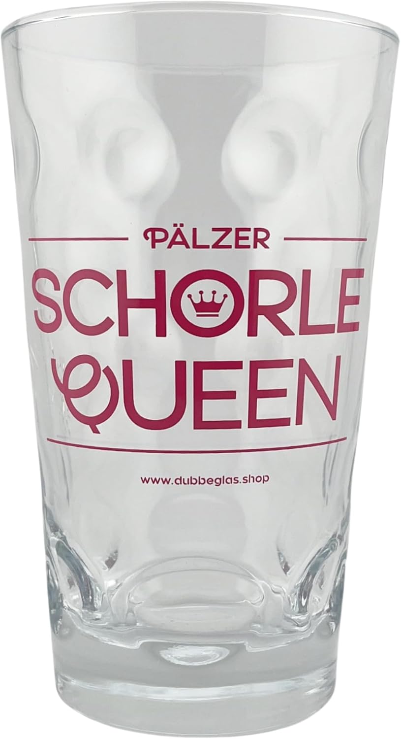 Pälzer Schorle Queen Dubbeglas 0,5 L