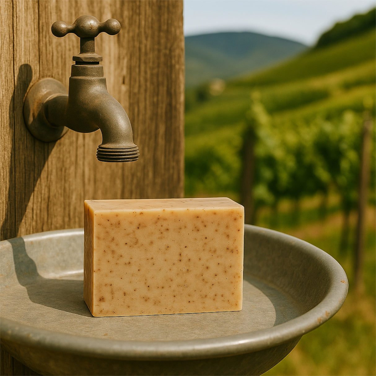 Pfälzer Petite Rosé Seife - Pfalz Weinseife & Naturseife im Weinberg