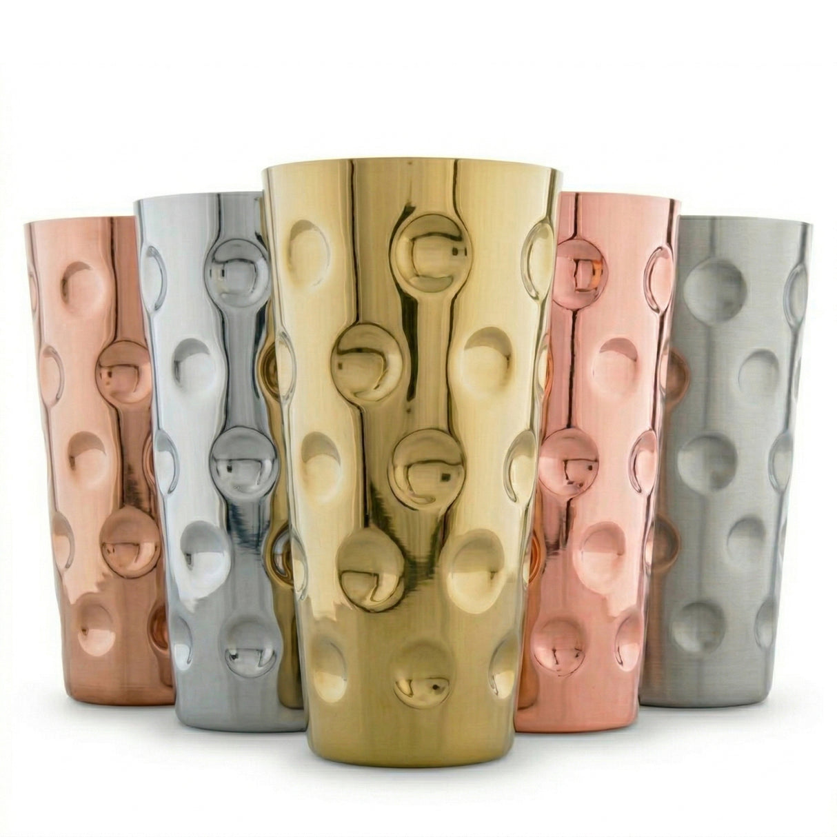 Dubbebecher aus Edelstahl - Dubbeglas aus Metall 0,5 Liter