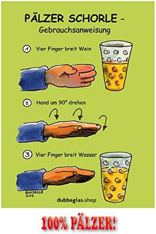 Pälzer Schorle Gebrauchsanweisung