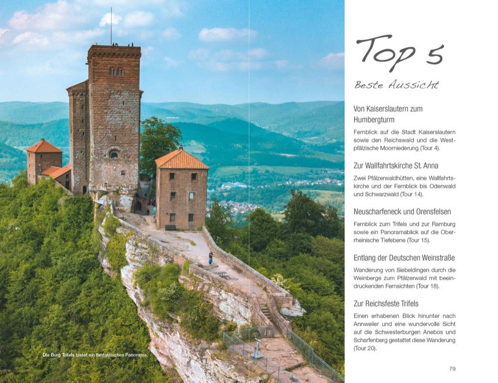 Pfälzerwald & Bienwald Wanderführer - Burg Trifels