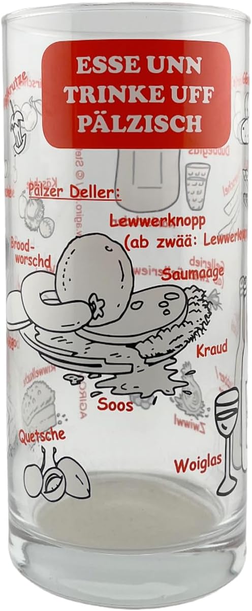 Pfälzisch Essen & Trinken - Schoppenglas 0,5 L