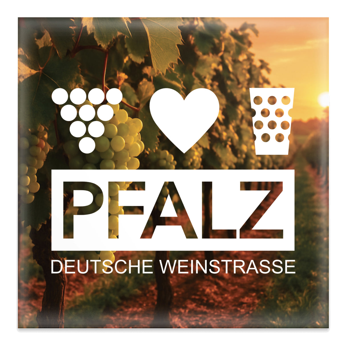 Pfalz - Deutsche Weinstraße Magnet