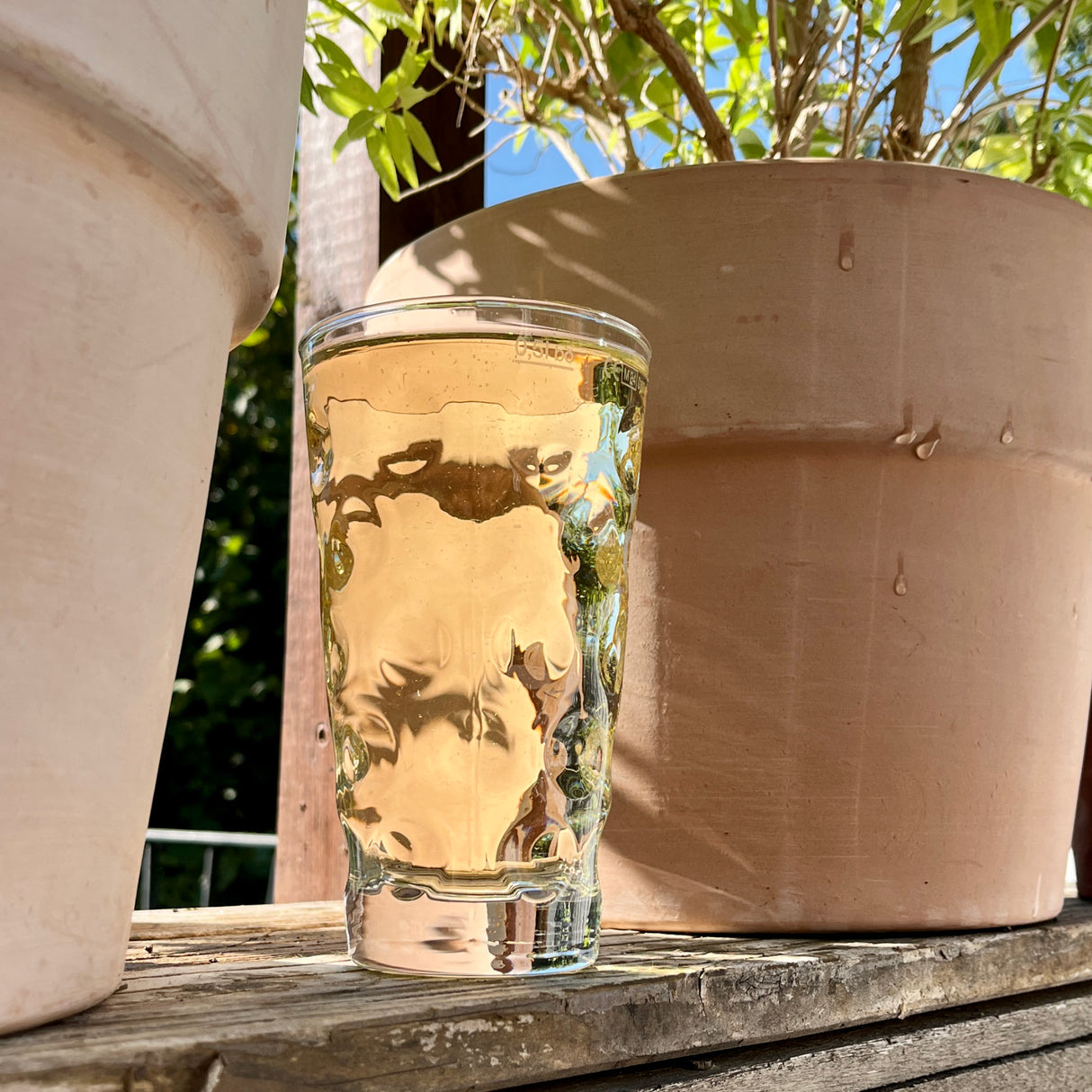 0,5 L Dubbeglas mit Pfälzer Schorle