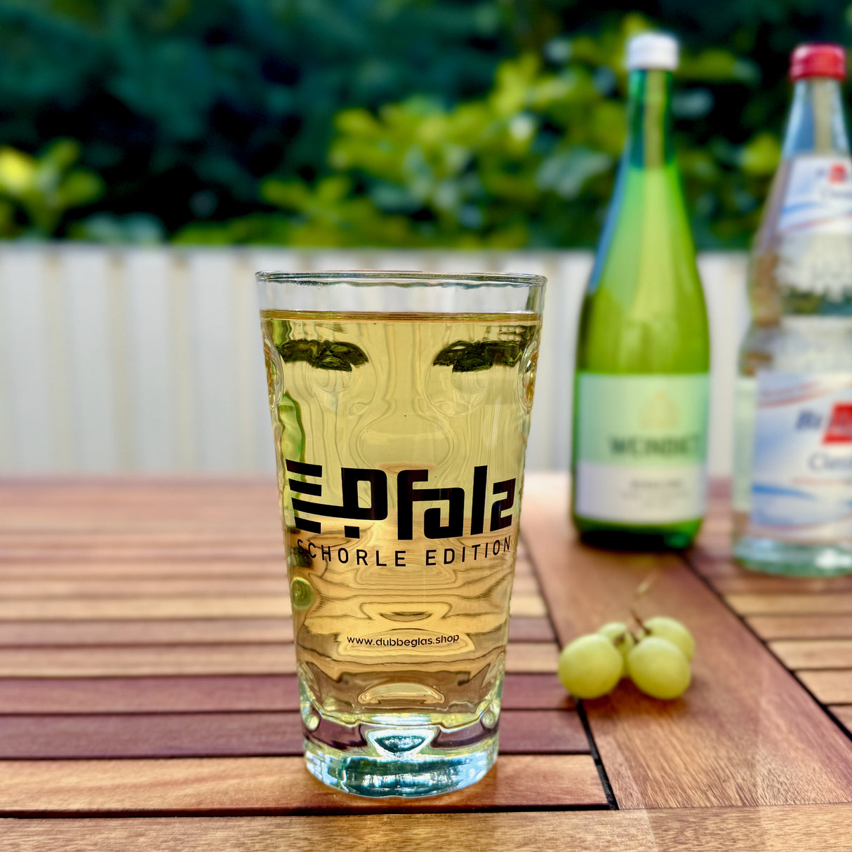 Pfalz Schorle Edition Dubbeglas 0,5 L mit Rieslingschorle