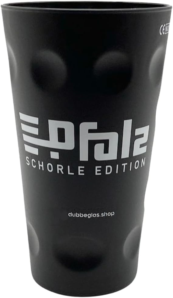 Pfalz Schorle Edition Dubbeglas 0,5 L - schwarz