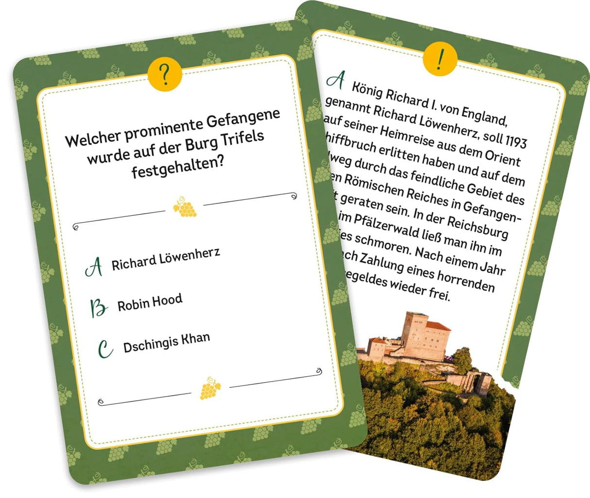 Pfalz - Wer hätte das gedacht?! Das Unnützes-Wissen-Quiz, Burg Trifels