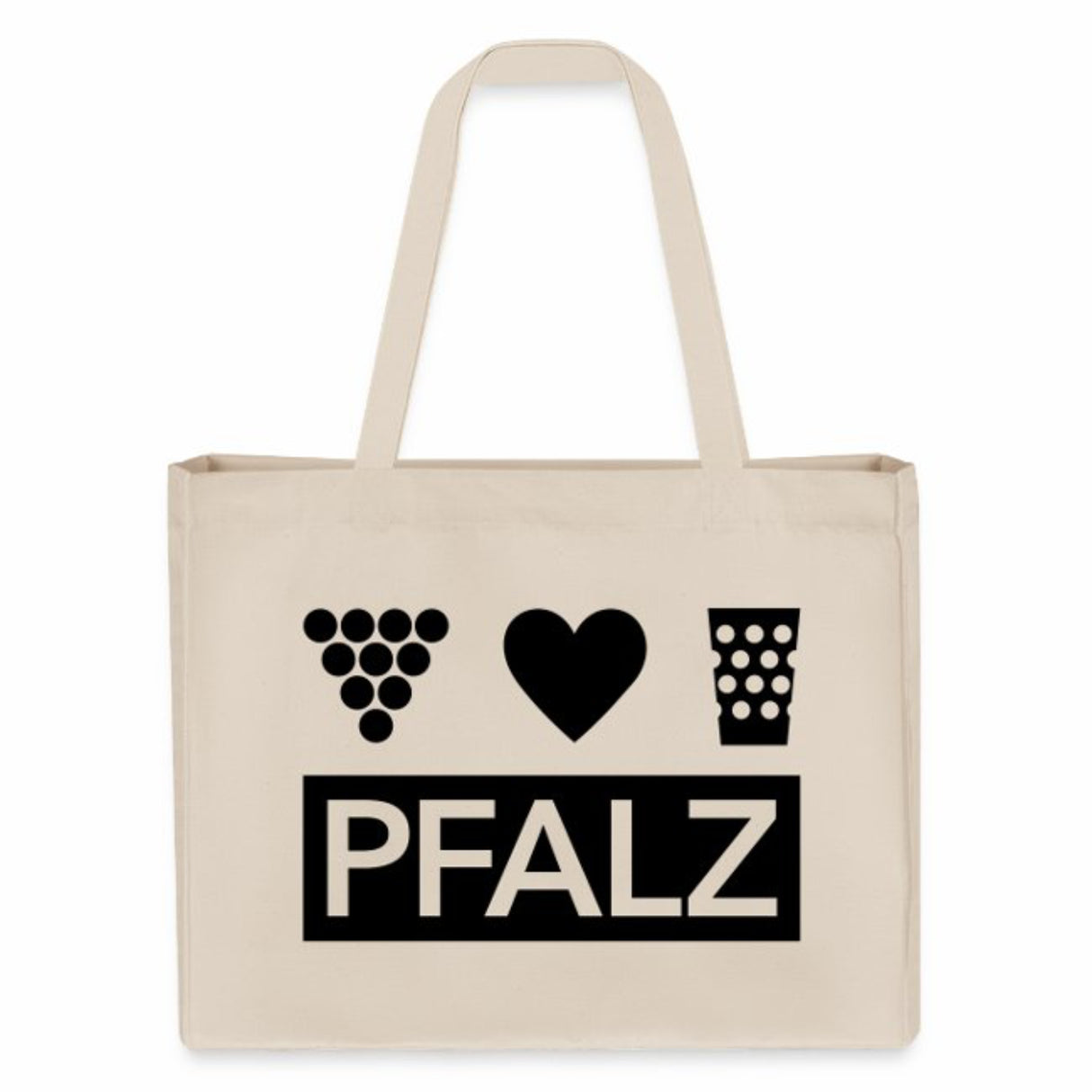 Pfalz Einkaufstasche - Shopping Bag, Natur