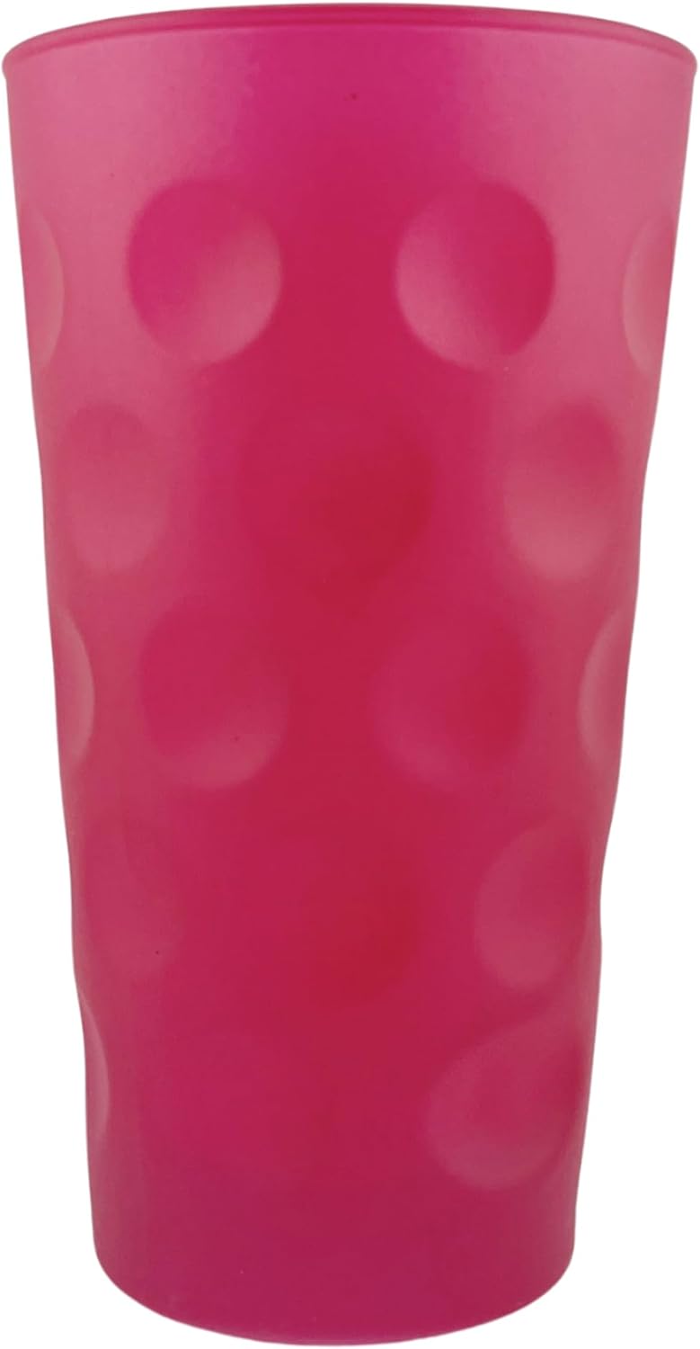 Pink matt farbiges Dubbeglas 0,5 L