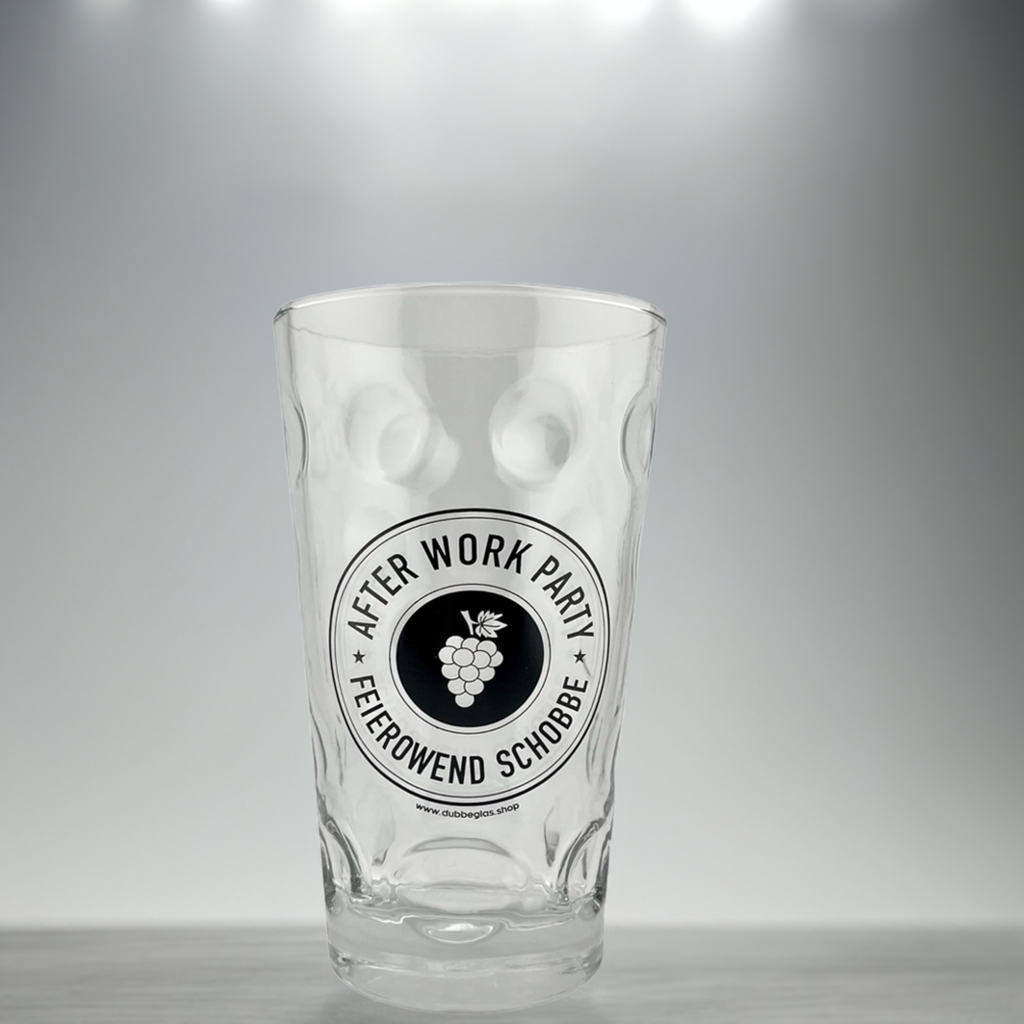After Work Party - Feierowend Schobbe Dubbeglas 0,5 L