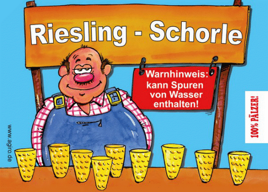 Riesling-Schorle Magnet