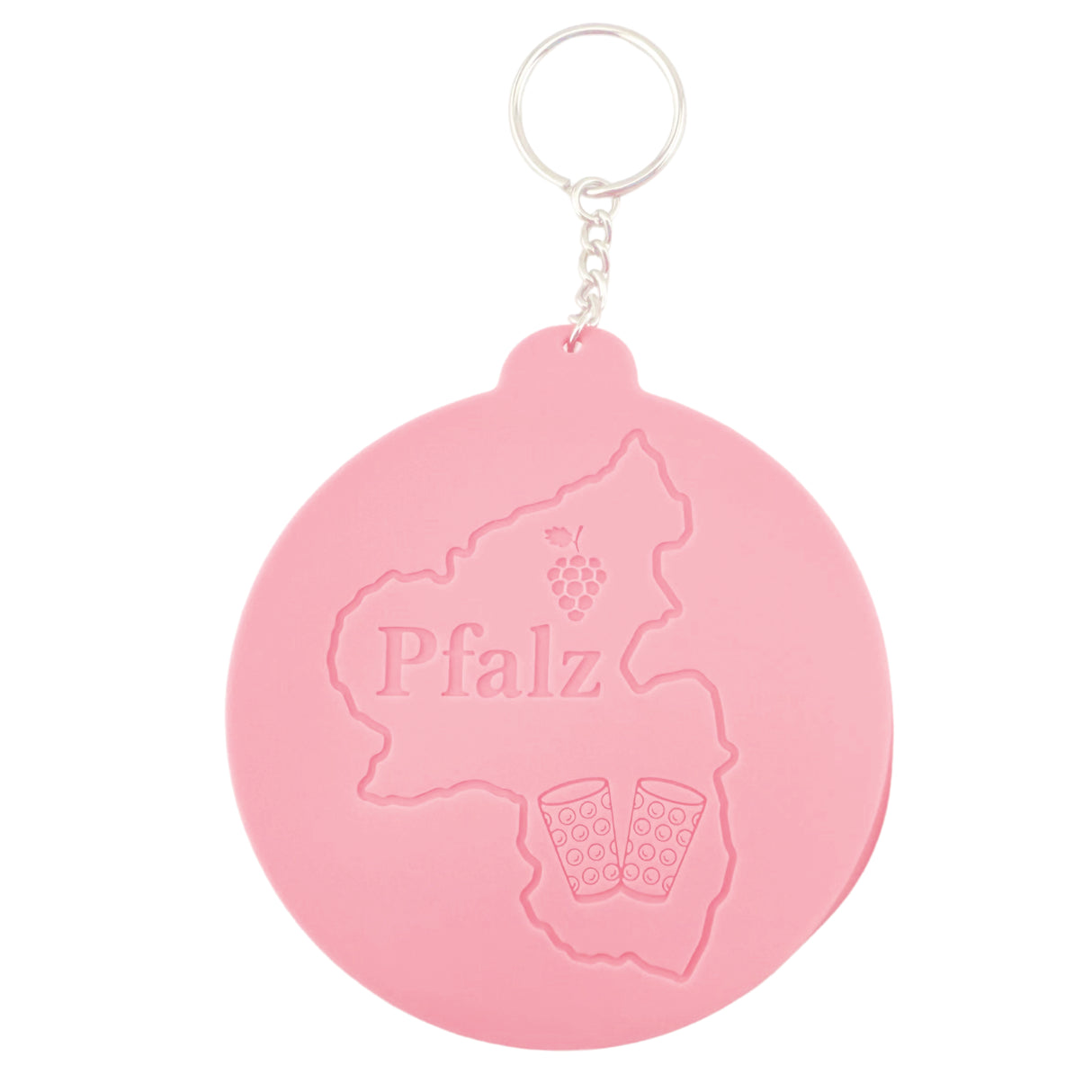 Dubbeglas Deckel aus Silikon - Rosa