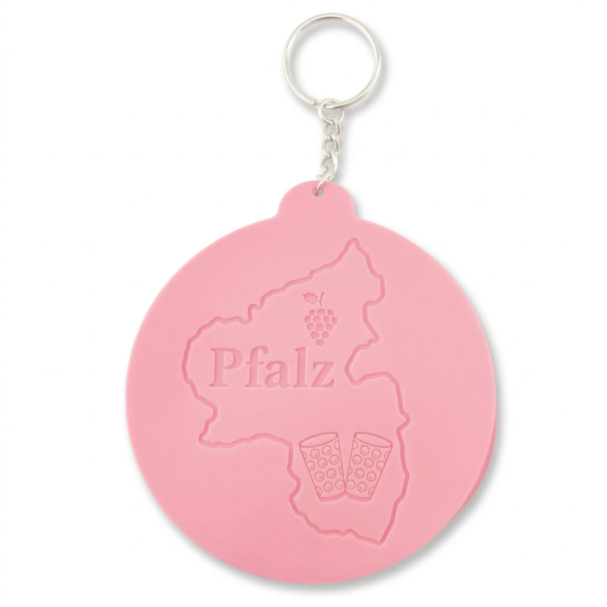 Dubbeglas Deckel aus Silikon - Rosa