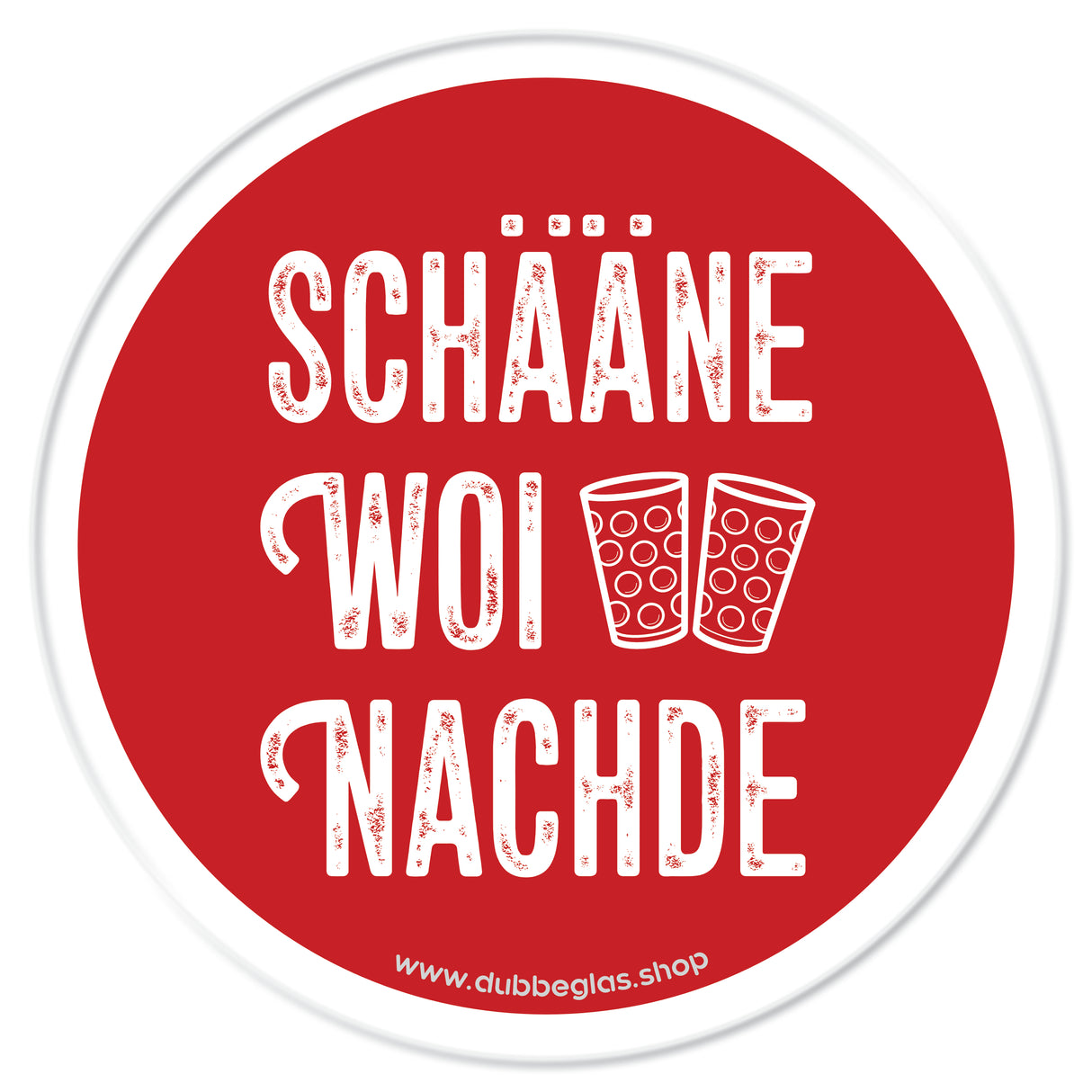 Schääne Woinachde Untersetzer