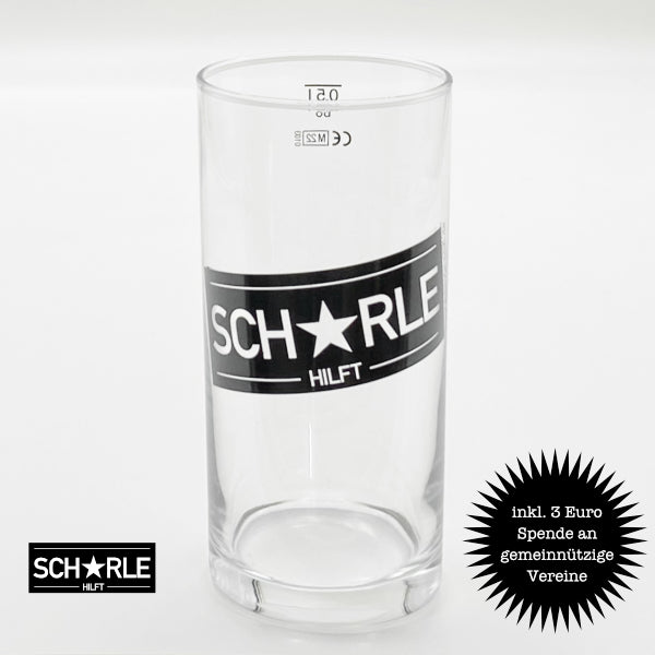Schorle hilft Schoppenglas 0,5 L (inkl. 3 Euro Spende)