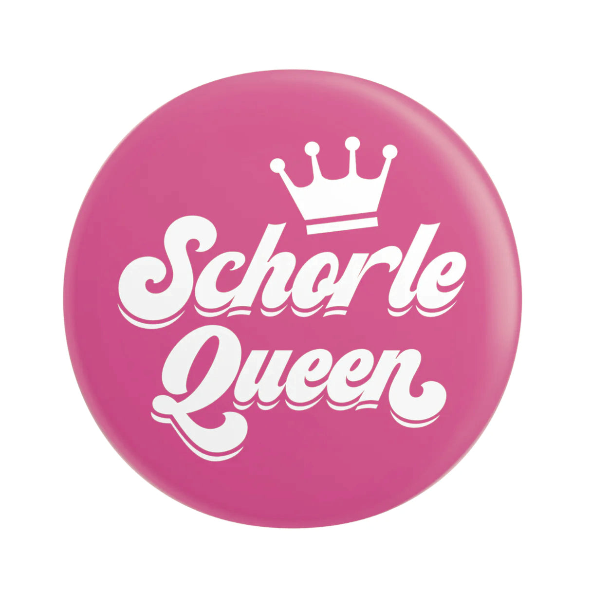 Schorle Queen Button Ø 25 mm, Malve