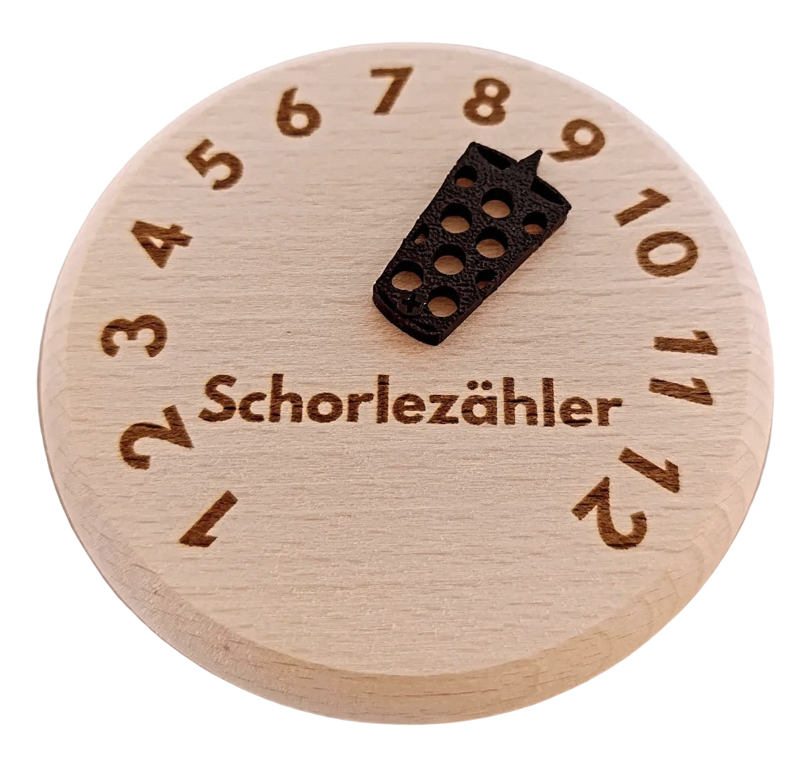 Schorlezähler - Dubbeglas Deckel