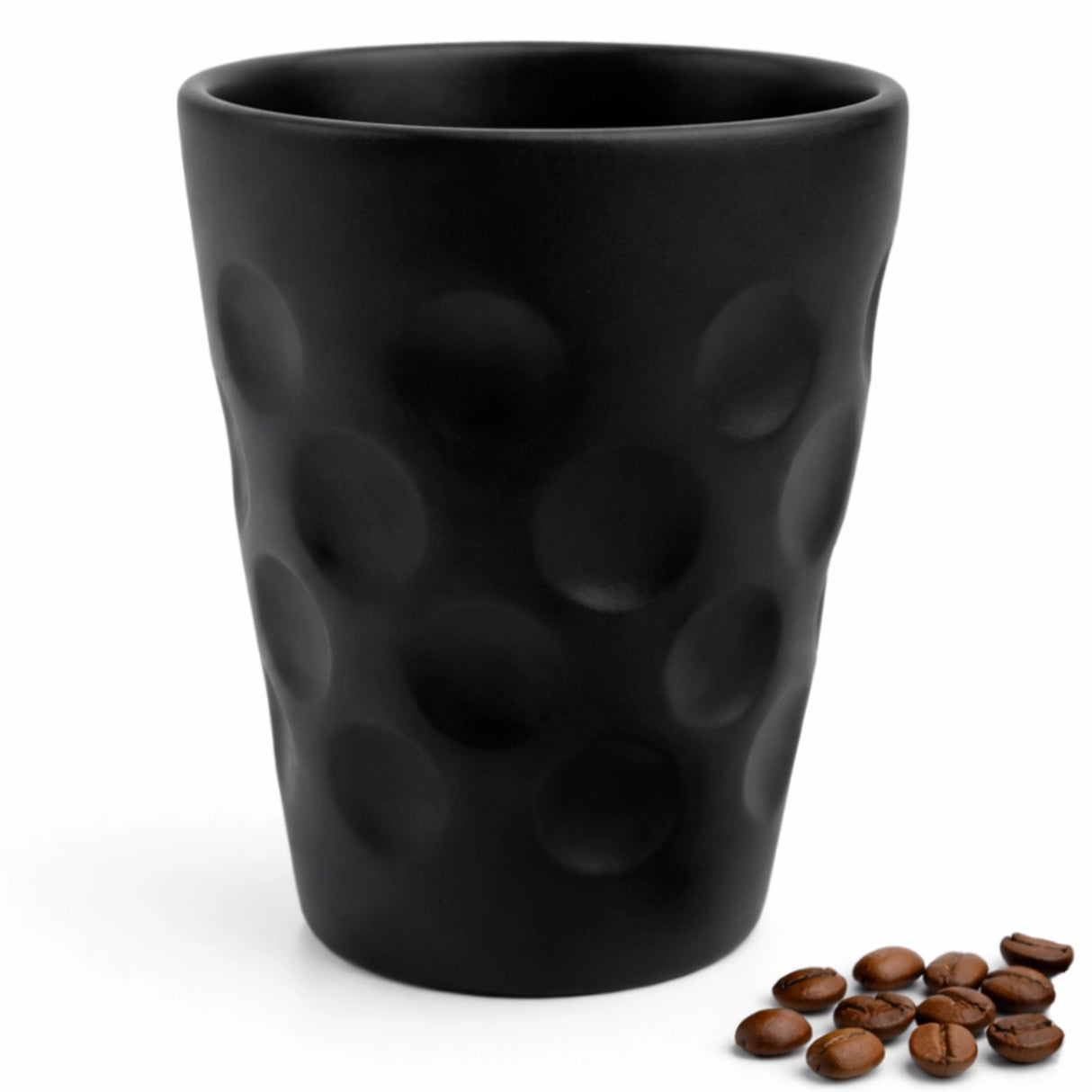 Keramik Dubbebecher 0,25 L - schwarz