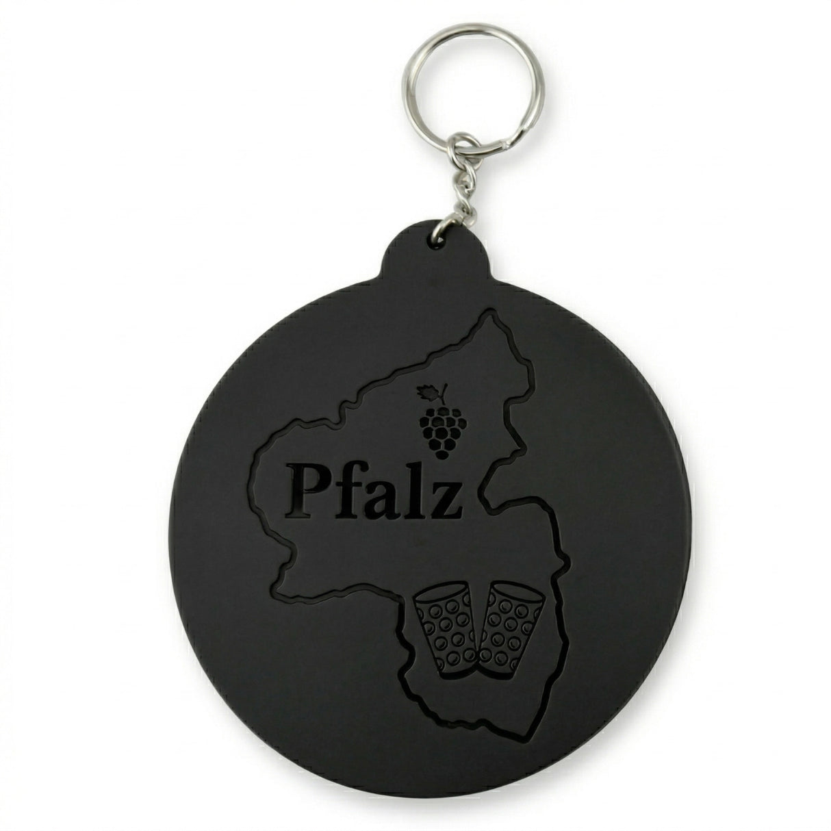 Dubbeglas Deckel aus Silikon - Schwarz