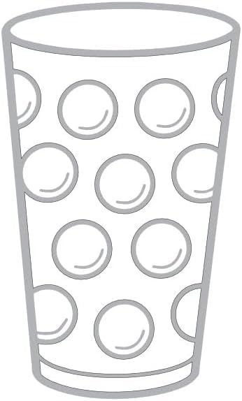 Dubbeglas Autoaufkleber - Grau