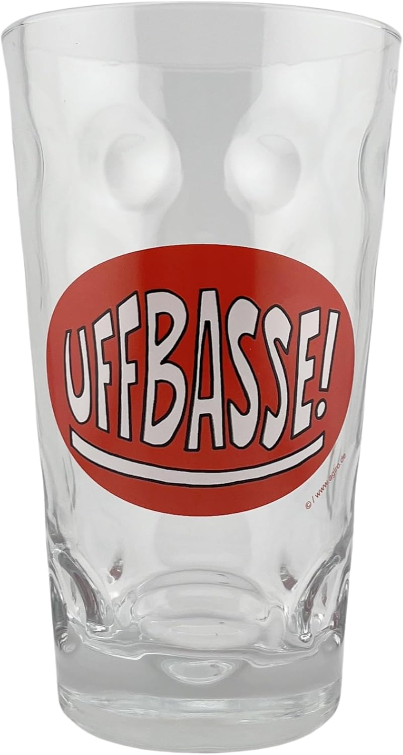 Uffbasse! Dubbeglas 0,5 L
