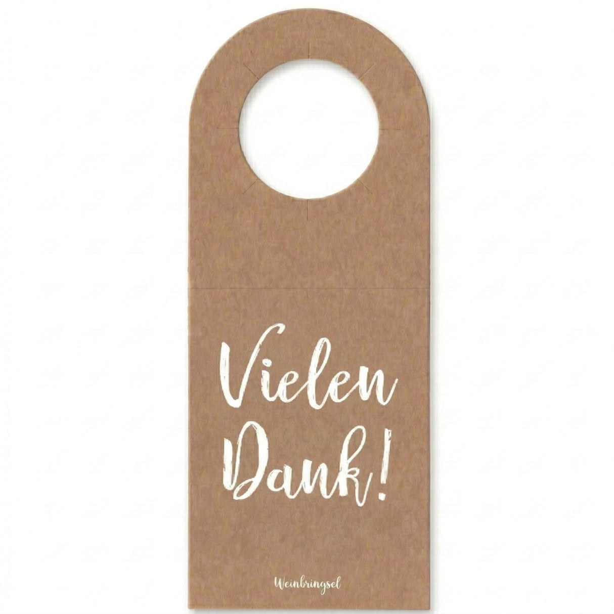 Vielen Dank! Flaschenanhänger