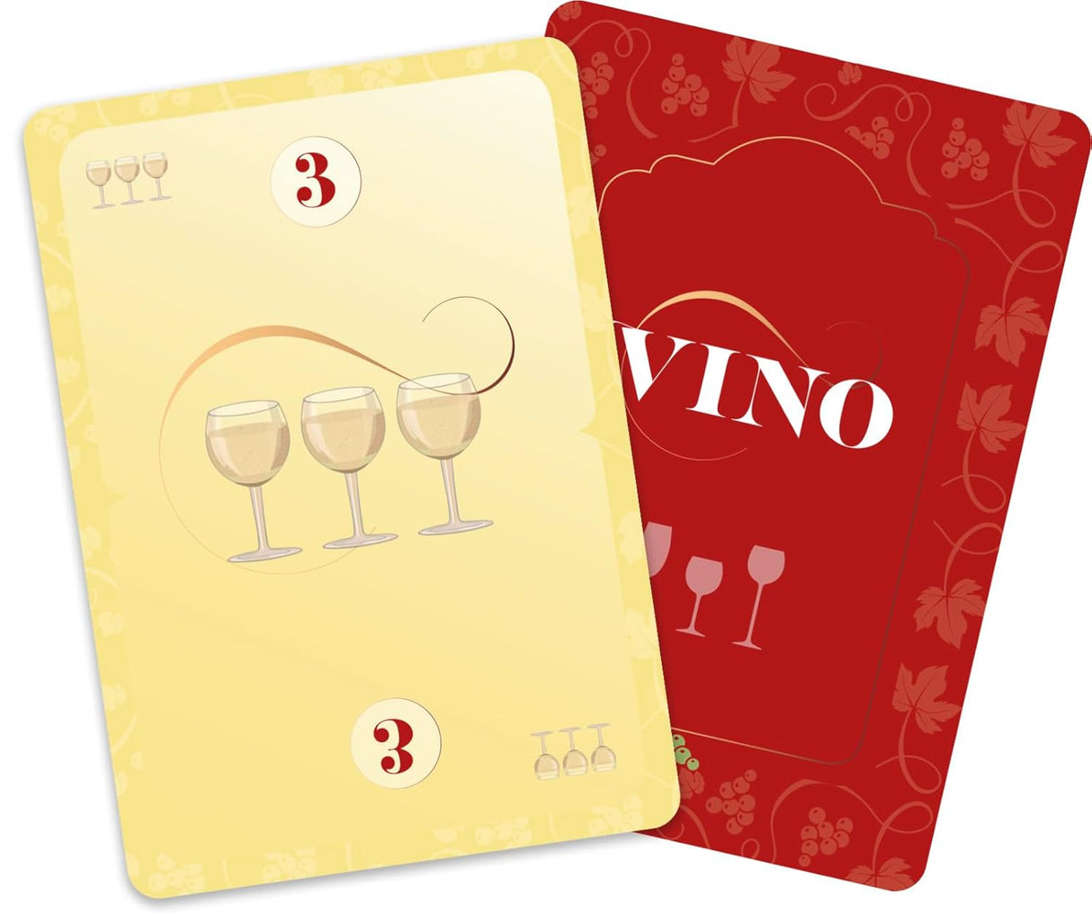Vino - Das verrückte Spiel für Weinliebhaber - Spielkarte