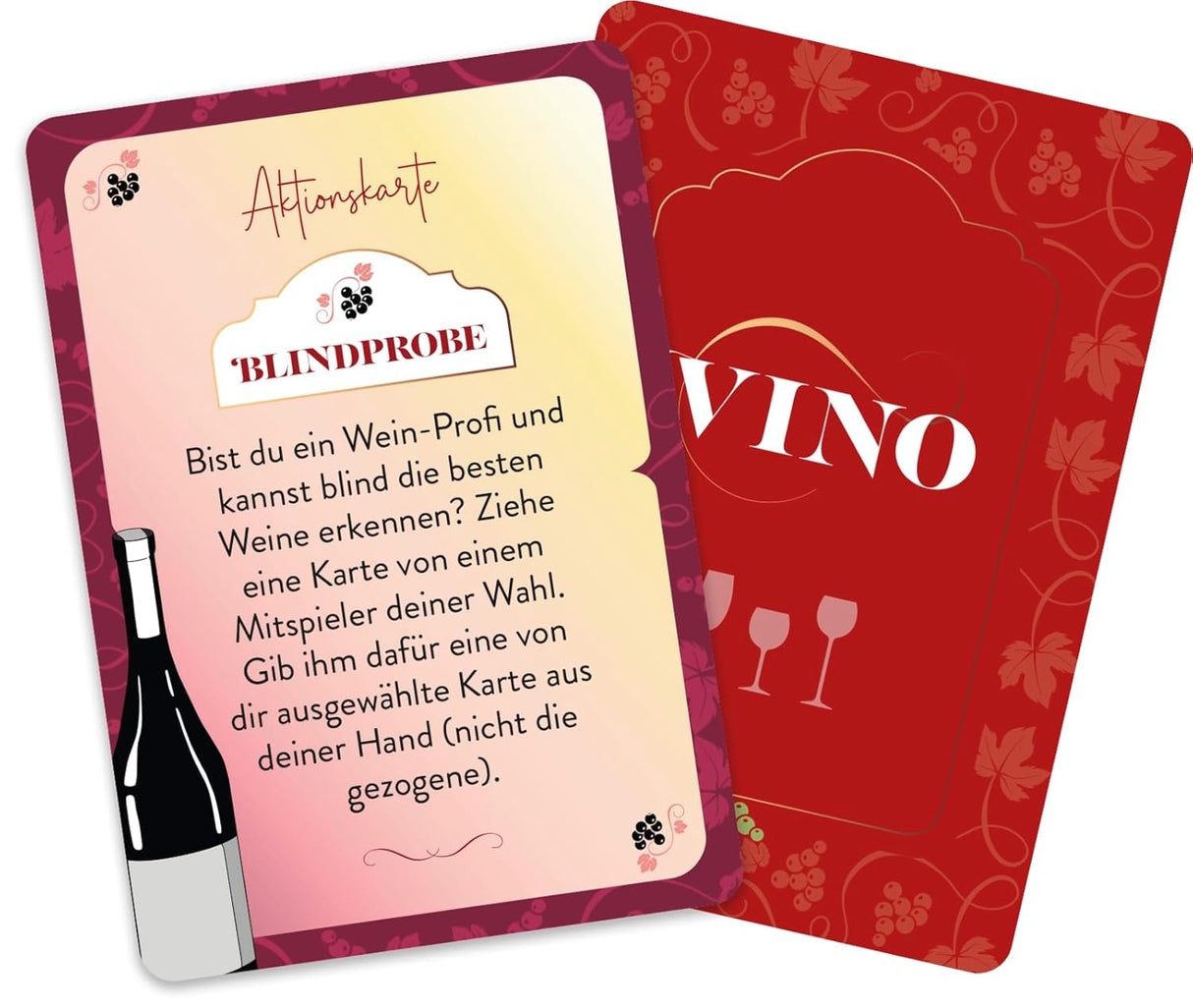 Vino - Das verrückte Spiel für Weinliebhaber - Blindprobe
