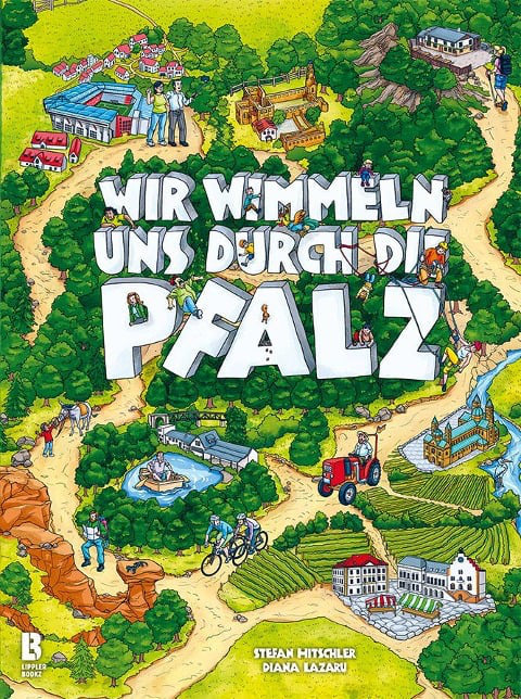 Wir wimmeln uns durch die Pfalz - Wimmelbuch
