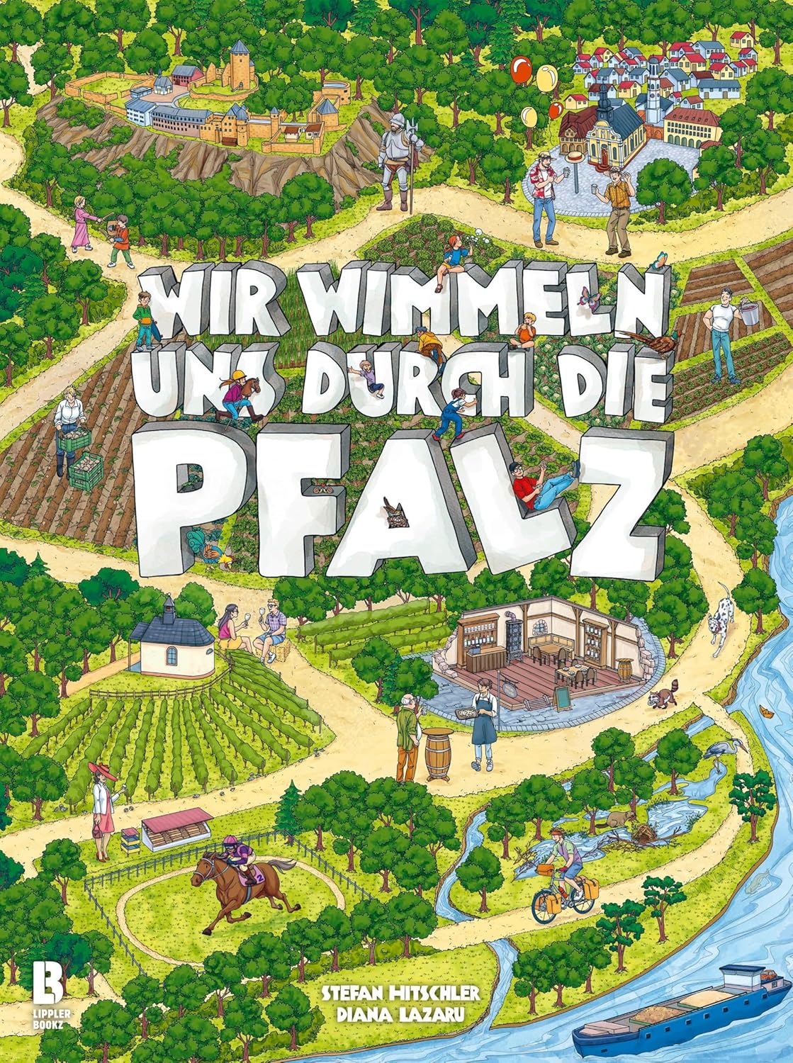 Wir wimmeln uns durch die Pfalz - Wimmelbuch (Band 2)