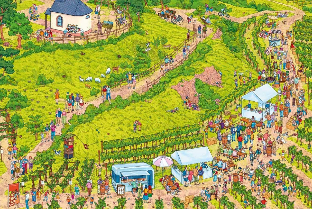 Wir wimmeln uns durch die Pfalz - Wimmelbuch (Band 2), Innenseite