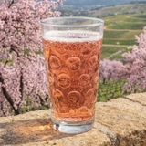0,5 L Dubbeglas mit eine Roséweinschorle - Mandelblütenfest in Gimmeldingen