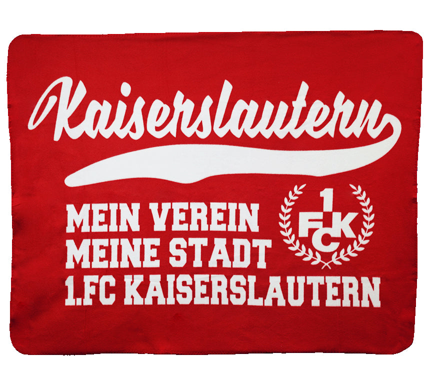1. FC Kaiserslautern, mein Verein - Fleecedecke