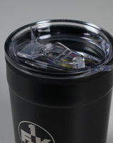 1. FC Kaiserslautern Edelstahlbecher (schwarz), Deckel