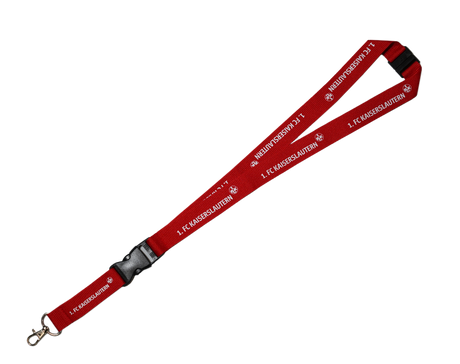 1. FCK Schlüsselband - rot