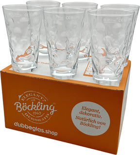 6 x Dubbegläser 0,25 L - Böckling