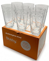 6 x Dubbegläser 0,5 L mit Logofläche (Böckling)