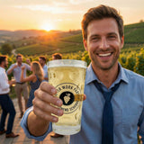 Mit dem After Work Dubbeglas schmeckt die Pfälzer Schorle noch besser.