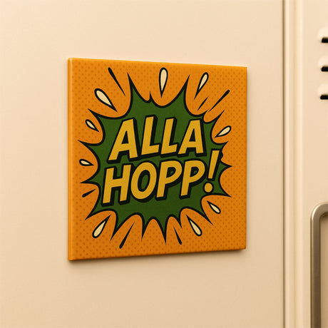 Alla Hopp Magnet an einem Spind