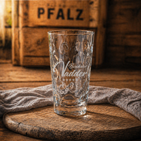 Das Dubbeglas für den besten Vater aus der Pfalz.