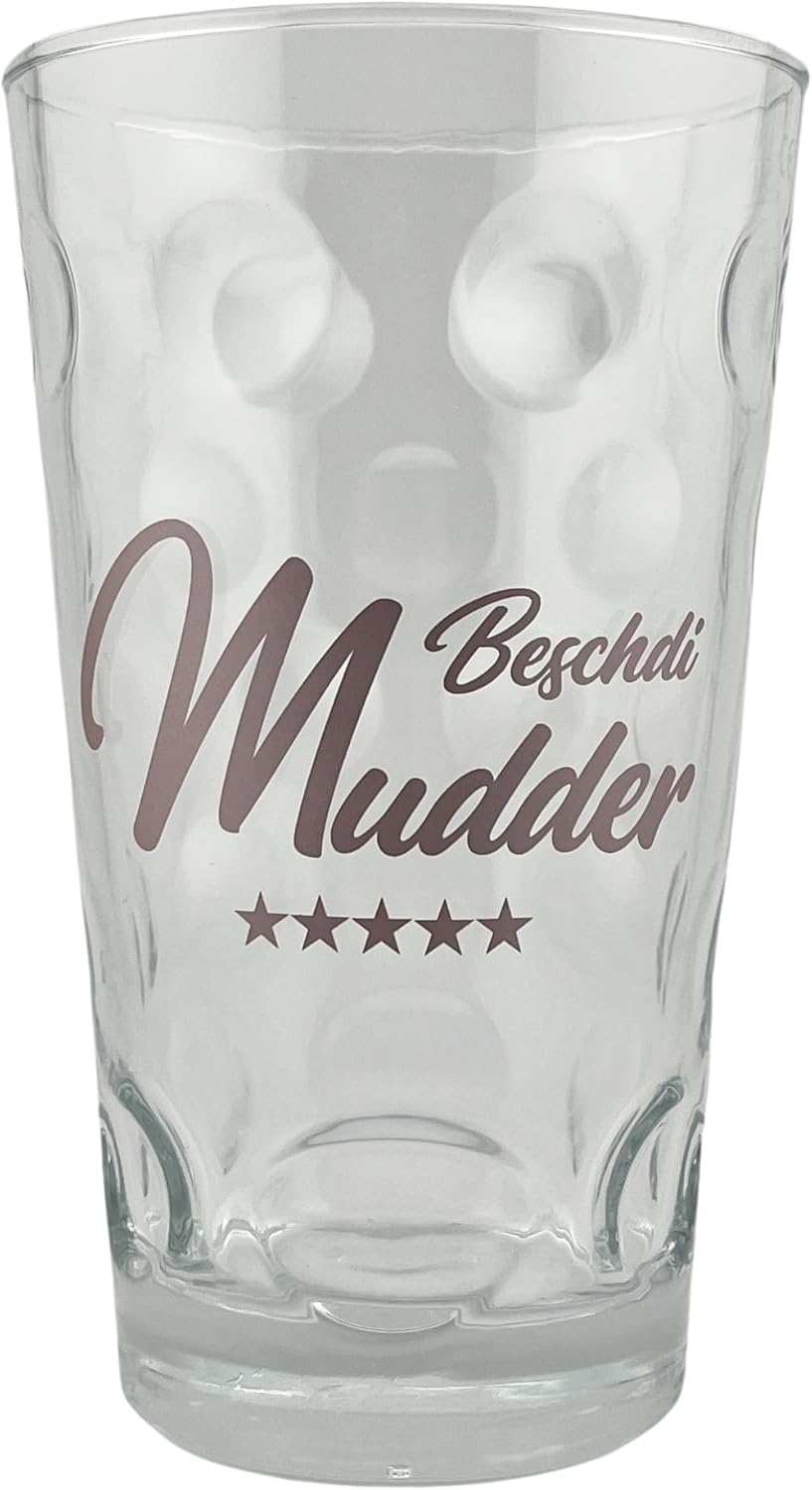 Beschdi Mudder - Das Dubbeglas für die beste Mutter aus der Pfalz