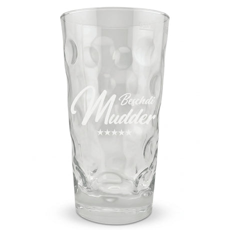 Beschdi Mudder ★★★★★ Dubbeglas 0,5 L (Aufdruck milchig/frozen)