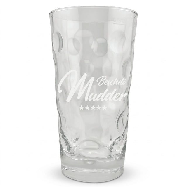 Beschdi Mudder ★★★★★ Dubbeglas 0,5 L (Aufdruck milchig/frozen)