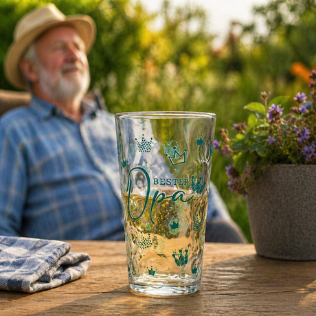 Das Dubbeglas für den besten Opa aus der Pfalz