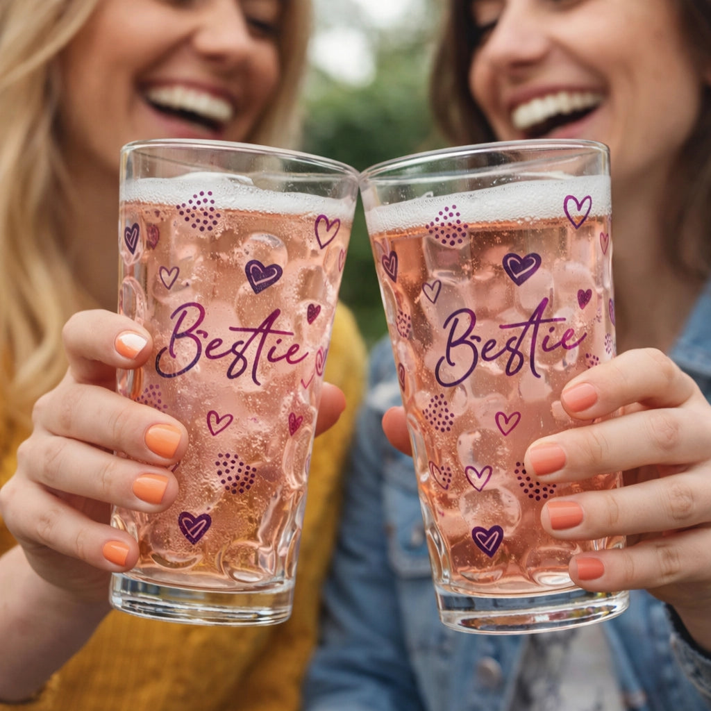 Bestie Dubbeglas 0,5 L - Dubbeglas für die beste Freundin