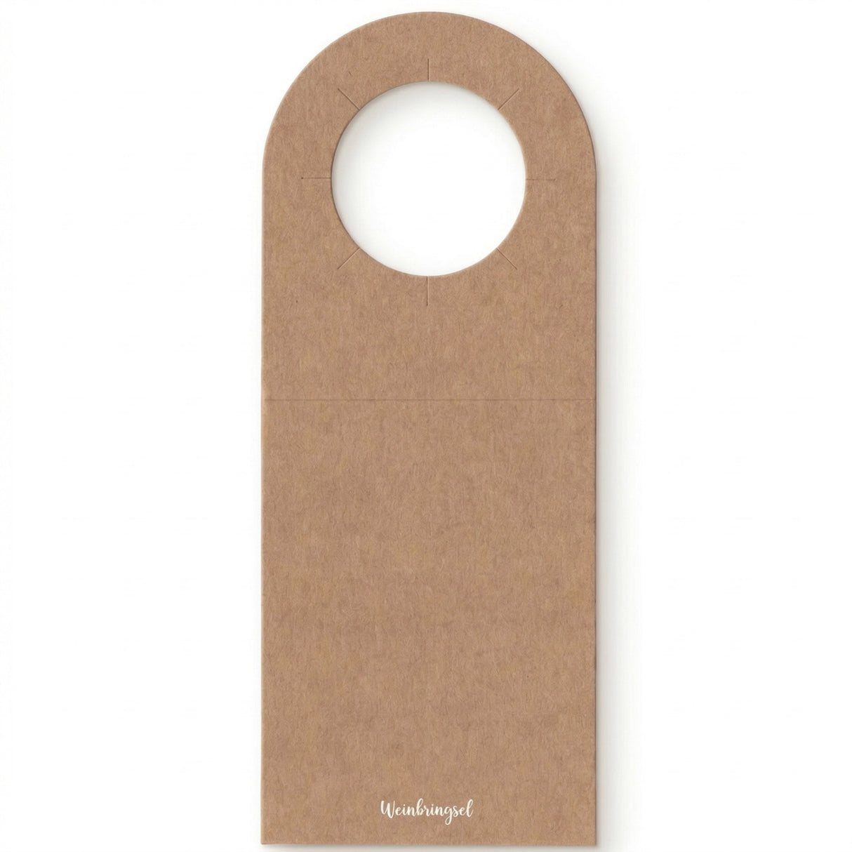 Blanko Flaschenanhänger